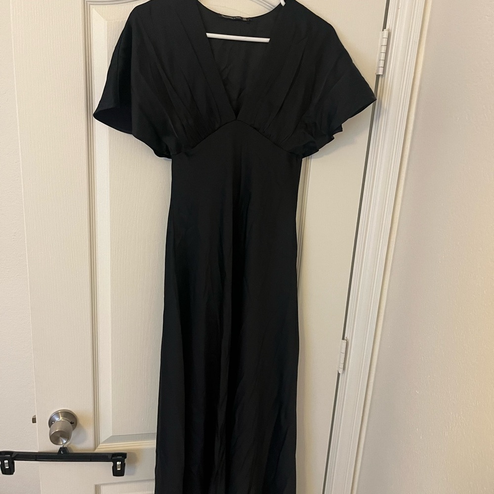 Abercrombie & Fitch Black Maxi Dress